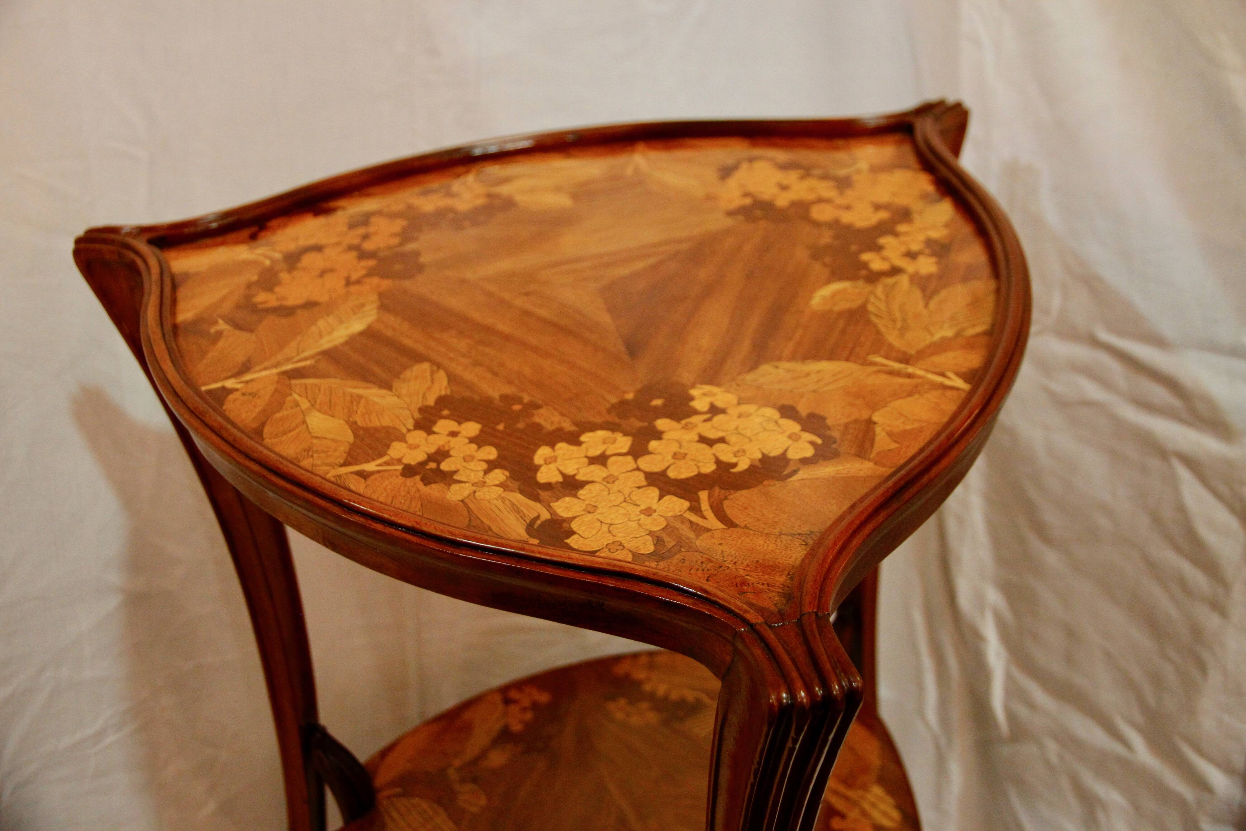 Guéridon signed Majorelle, late 19th / early 20th century