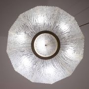 Luxurious Murano glass ceiling lamp model Royal by Barovier e Toso, 1970s