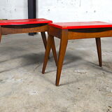 Camellia tables in oak vintage 1950