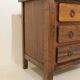Commode brutaliste en orme Aranjou - Année 60