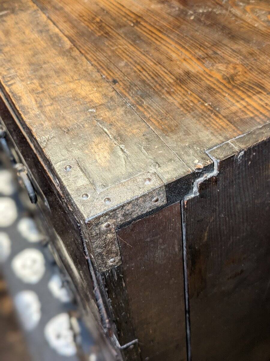 Small low chest of drawers (tansu) Japan, late Edo period circa 1850