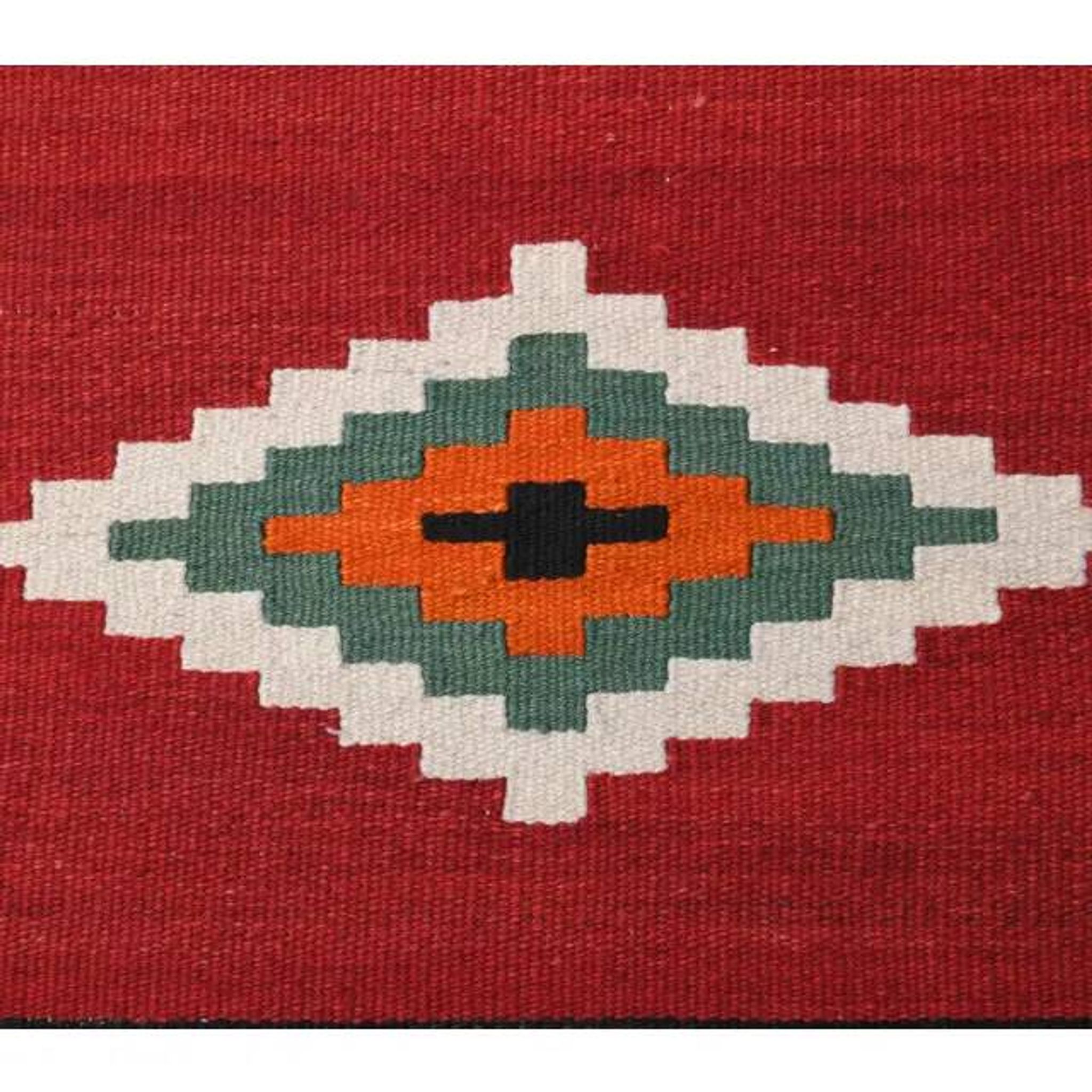 1970s Vintage Turkish Hand-Knotted Wool Cotton Red Runner Rug 83x281