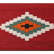 1970s Vintage Turkish Hand-Knotted Wool Cotton Red Runner Rug 83x281