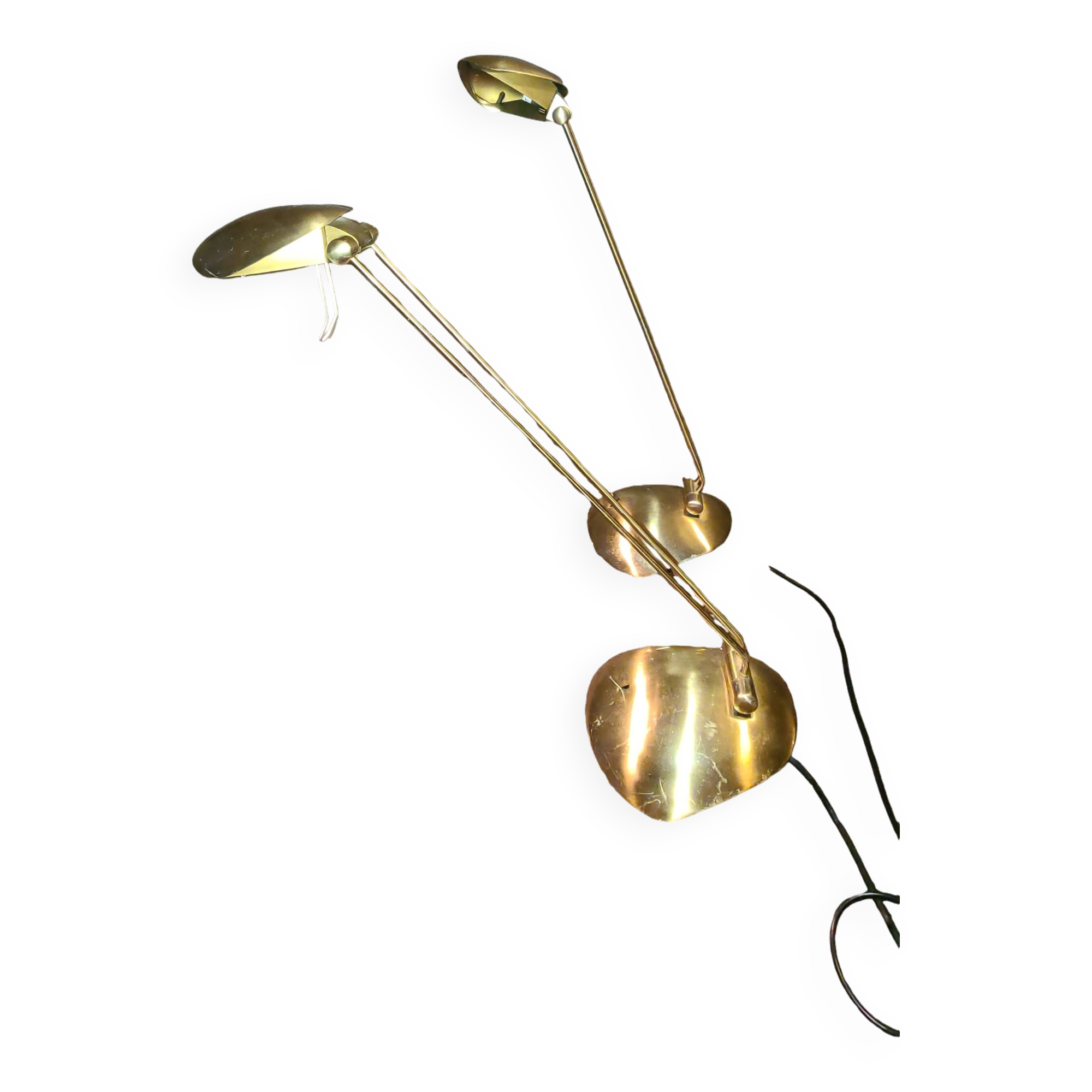 Pair of vintage desk lamps.