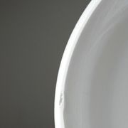 4 coffee bowls made of Badonviller earthenware, Art Deco decor from the vintage 1940s-1950s.