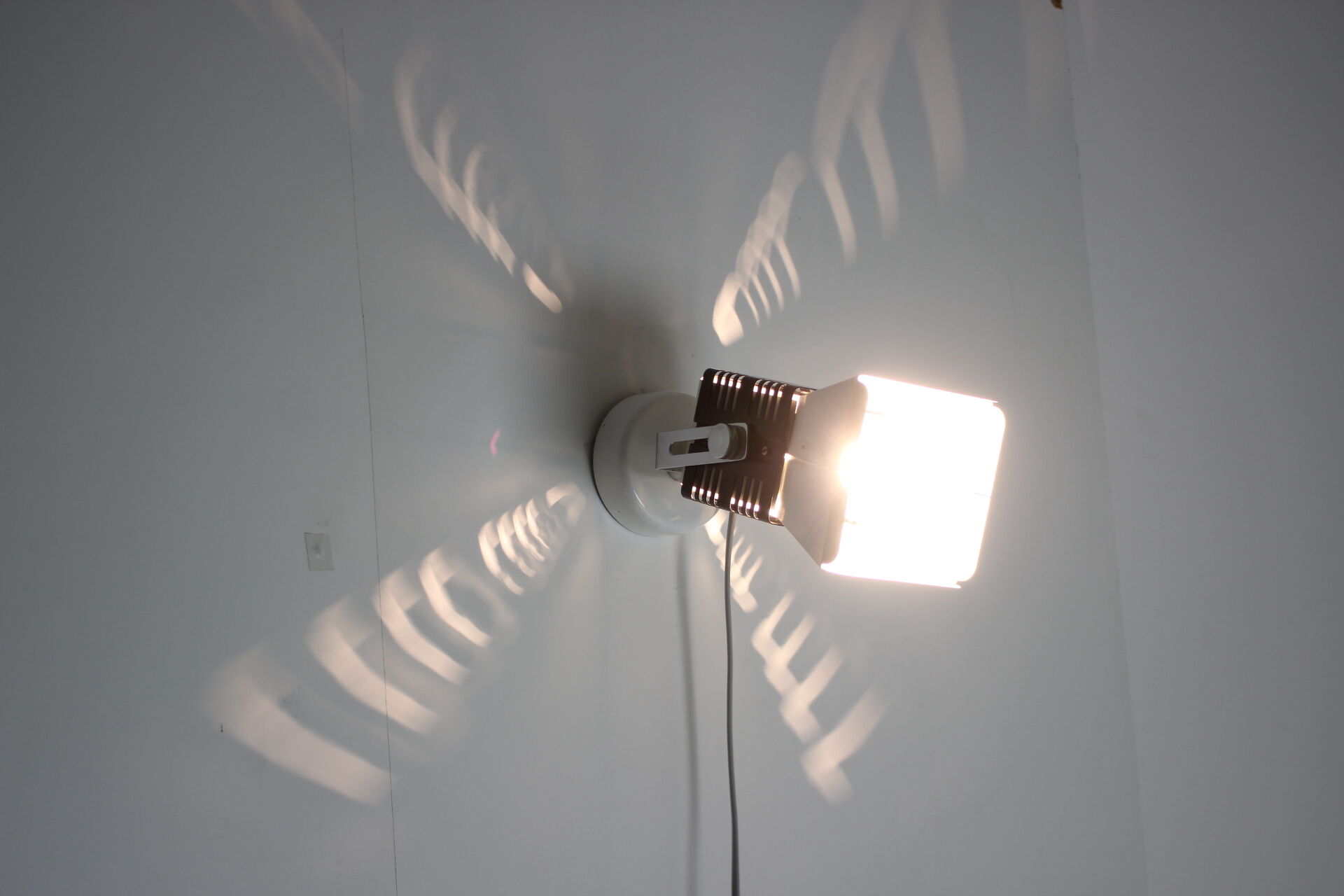 Mid-century wall lamp, lidokov, 1970s