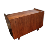 Bar cabinet 2 doors rolling