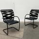 Fauteuils cantilevered Canasta postmodernes italiens par Heron Parigi pour Heron Parigi Design, années 1980, lot de 4
