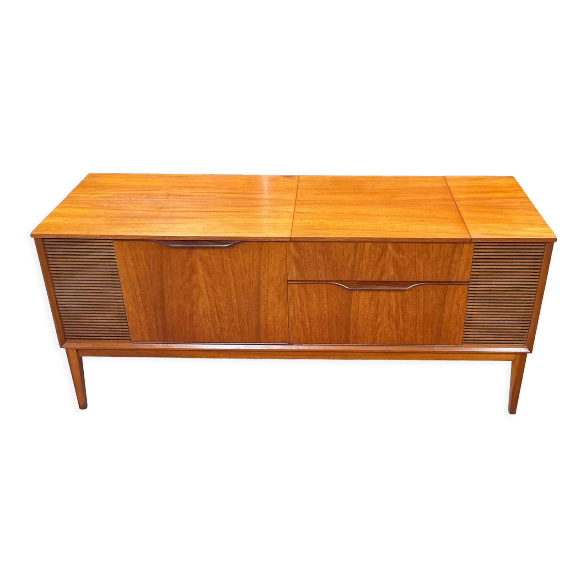 Teak enfilade - turntable, Dynatron - 60s - 60s - Record player - vintage