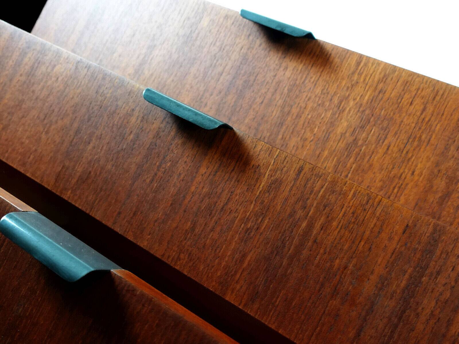 Set of 2 sideboards  dhs-20 teak herbert hirche for christian holzäpfel kg 1950s