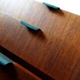 Set of 2 sideboards  dhs-20 teak herbert hirche for christian holzäpfel kg 1950s
