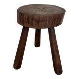 Brutalist tripod stool