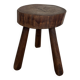 Brutalist tripod stool