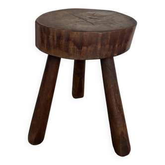 Brutalist tripod stool
