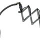 Grey Industrial Scissor Wall Lamp from Elektroinstala, 1960s
