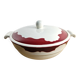 Digoin Sarreguemines soup tureen in earthenware – vintage vegetable dish