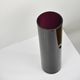 1980s Minimalist, Large Hyalite Glass Vase Borske Sklo, Czechoslovakia
