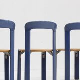 Vintage Bruno Rey dining chairs model 3300 set of 6