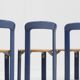 Vintage Bruno Rey dining chairs model 3300 set of 6