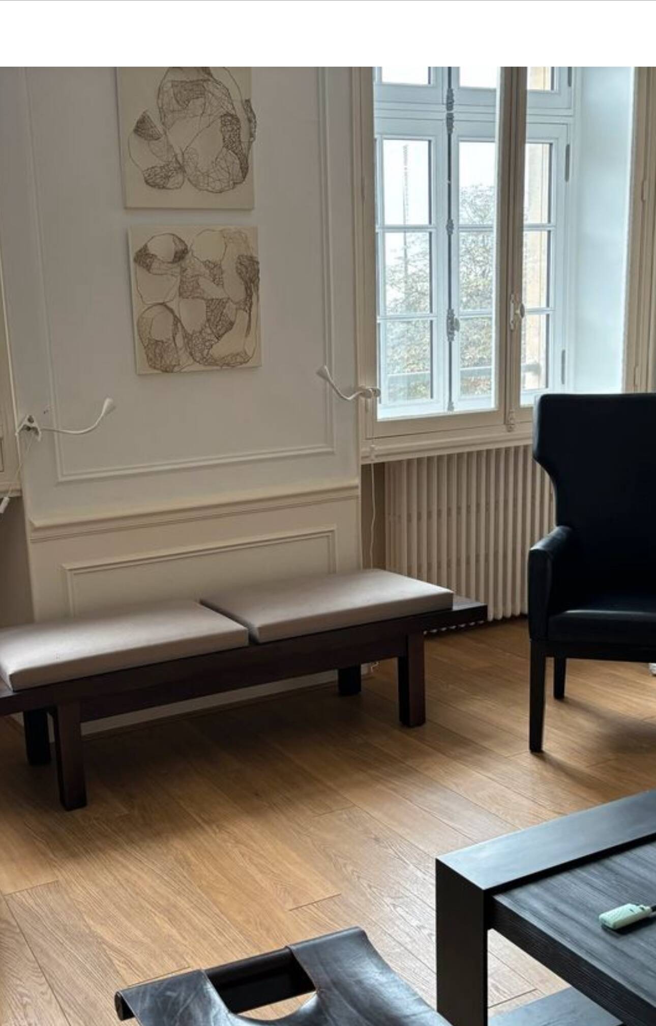 Rare Cordouan Christian Liaigre bench