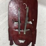 African carved wooden mask from the 1960s