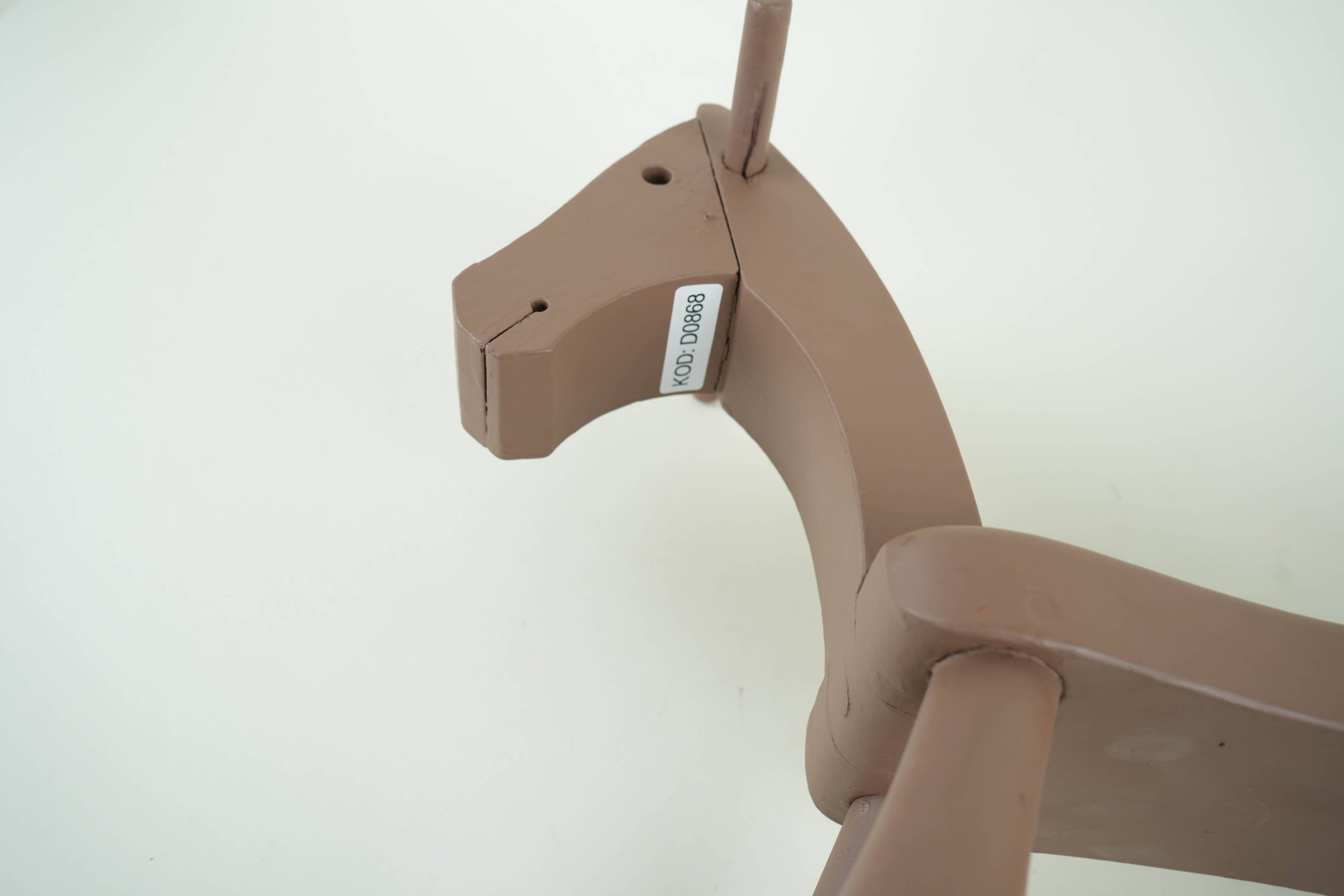 Kay Bojesen wooden rocking horse, Danish design toy from the 1970s
