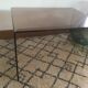 Table basse en plexiglas vintage