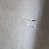 Old embroidered tablecloth - monogrammed: 245x190cm