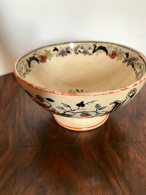 Former earthenware bowl Mouzin Lecat Herculaneum 19th