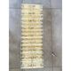 Luxury Italian Murano Glass Brass Wall Sconce / Flush Mount Fixture