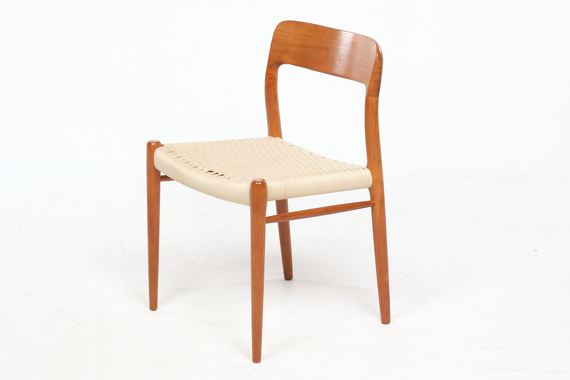 Set of four chairs, Niels Otto Moller, model 75