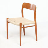 Set of four chairs, Niels Otto Moller, model 75