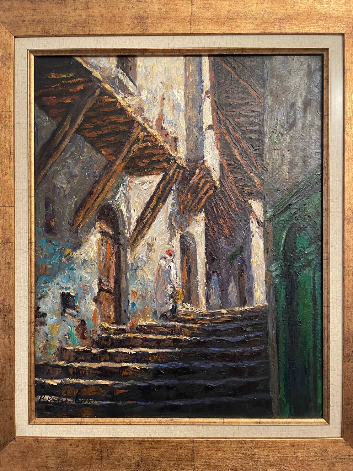 Painting "Life in the Ksar"