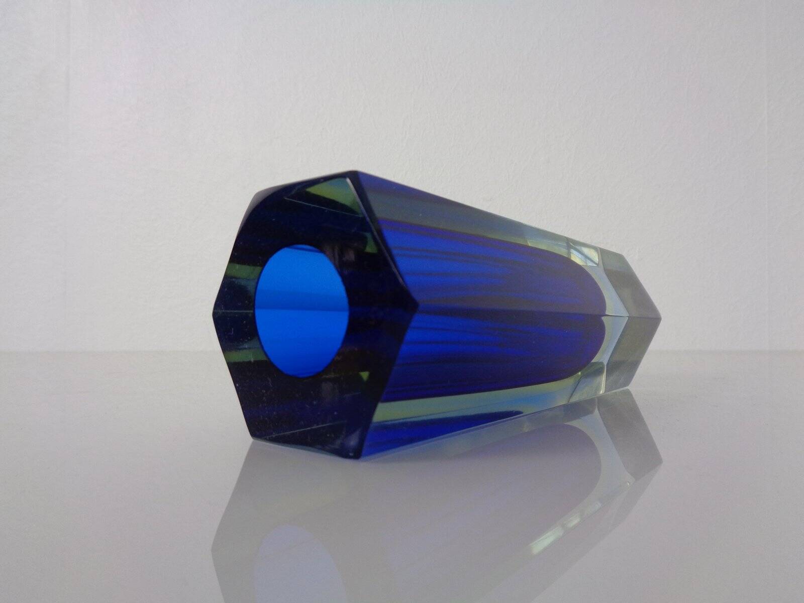 Vintage Italian Murano Glass Vase, 1960s