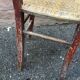 2 chairs bistro restaurant tavern brewery 1930 Alsace Tigre Bock Strasbourg