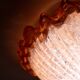 Mid Century Barovier & Toso Attributed Flush Mount Italy