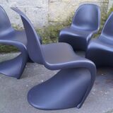Verner Panton Vitra chairs set