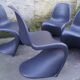 Verner Panton Vitra chairs set