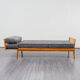 50s sofa in cherry wood