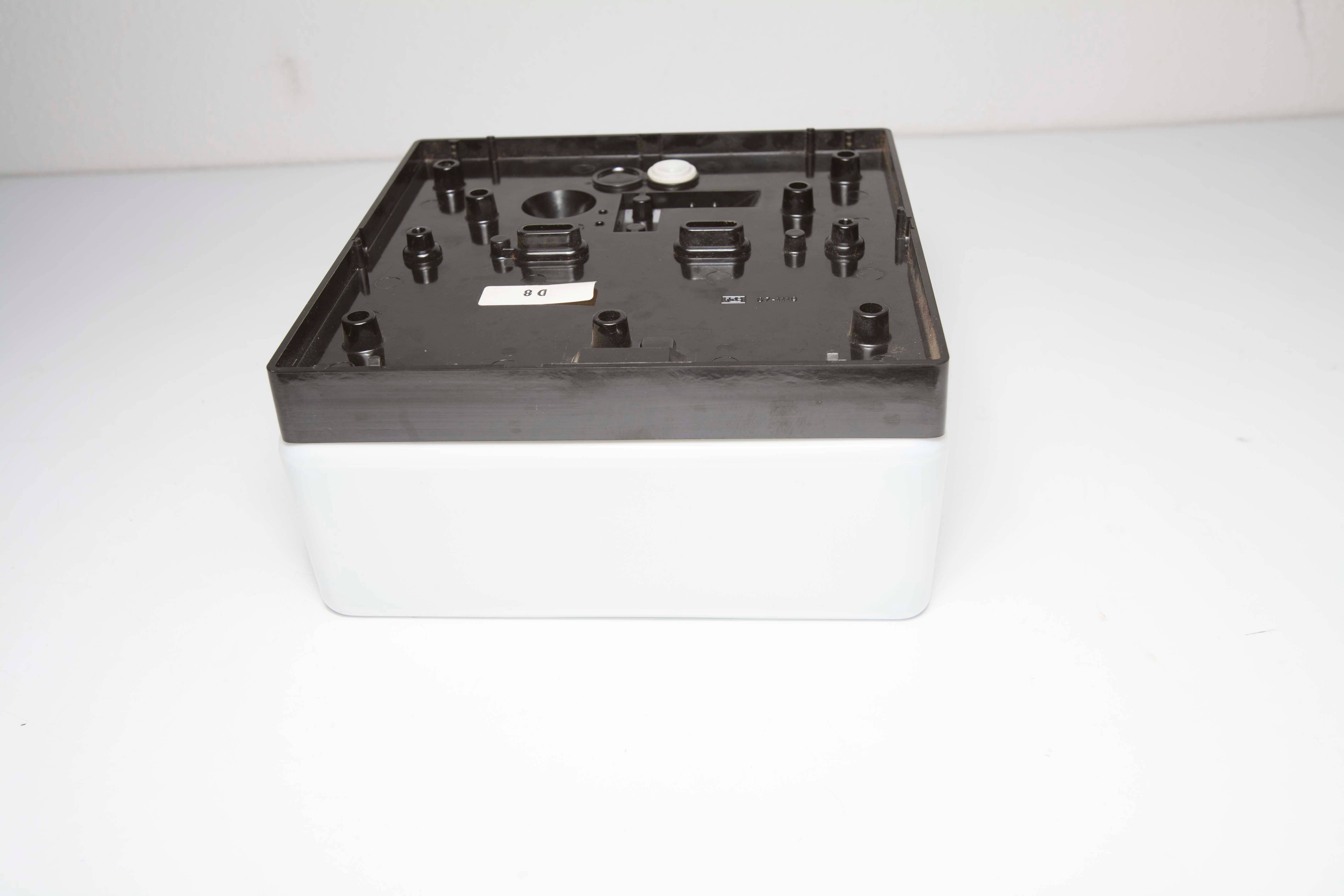 70 square white opaline ceiling