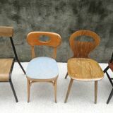 Lot of 6 vintage chairs