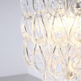 Giogali Pendant Lamp By Angelo Mangiarotti For Vistosi, Italy 1970s.