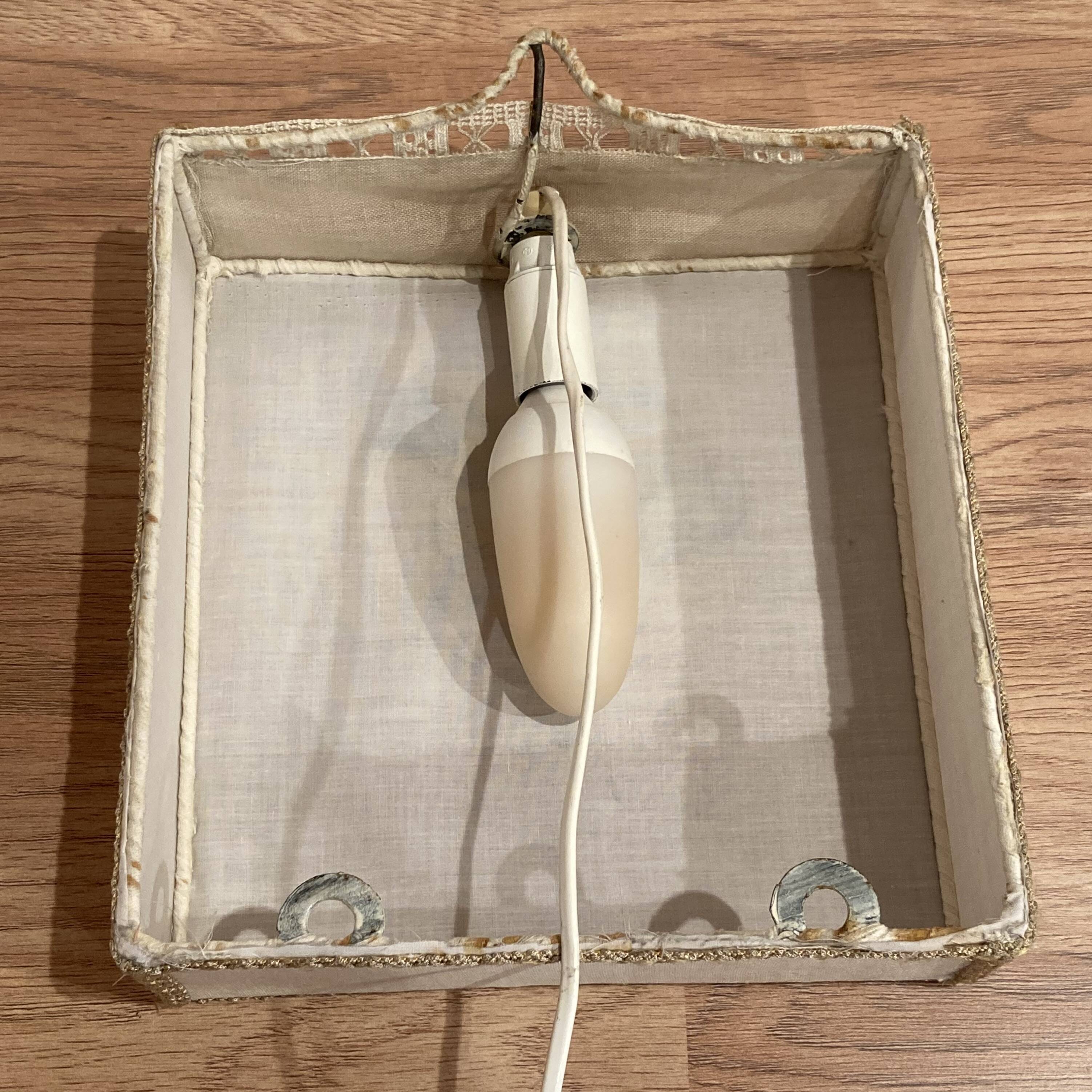 Applique embroidery, Scandinavian design, 1950s