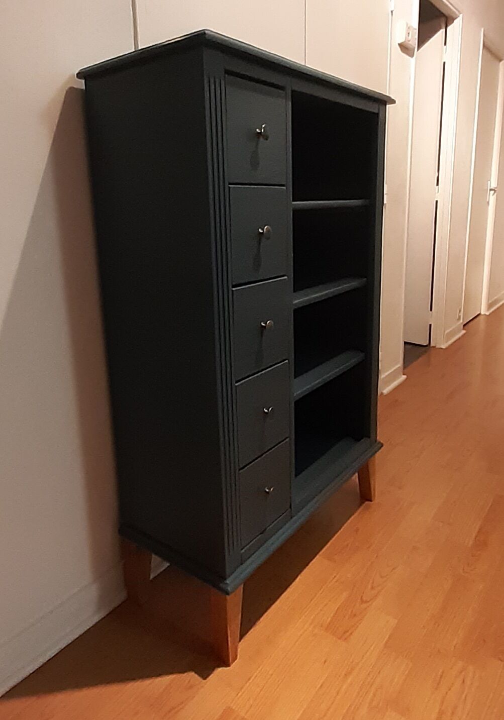 Scandinavian flour ganne blue