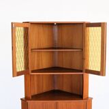 vintage corner cabinet | display cabinet | 1960s | Danish