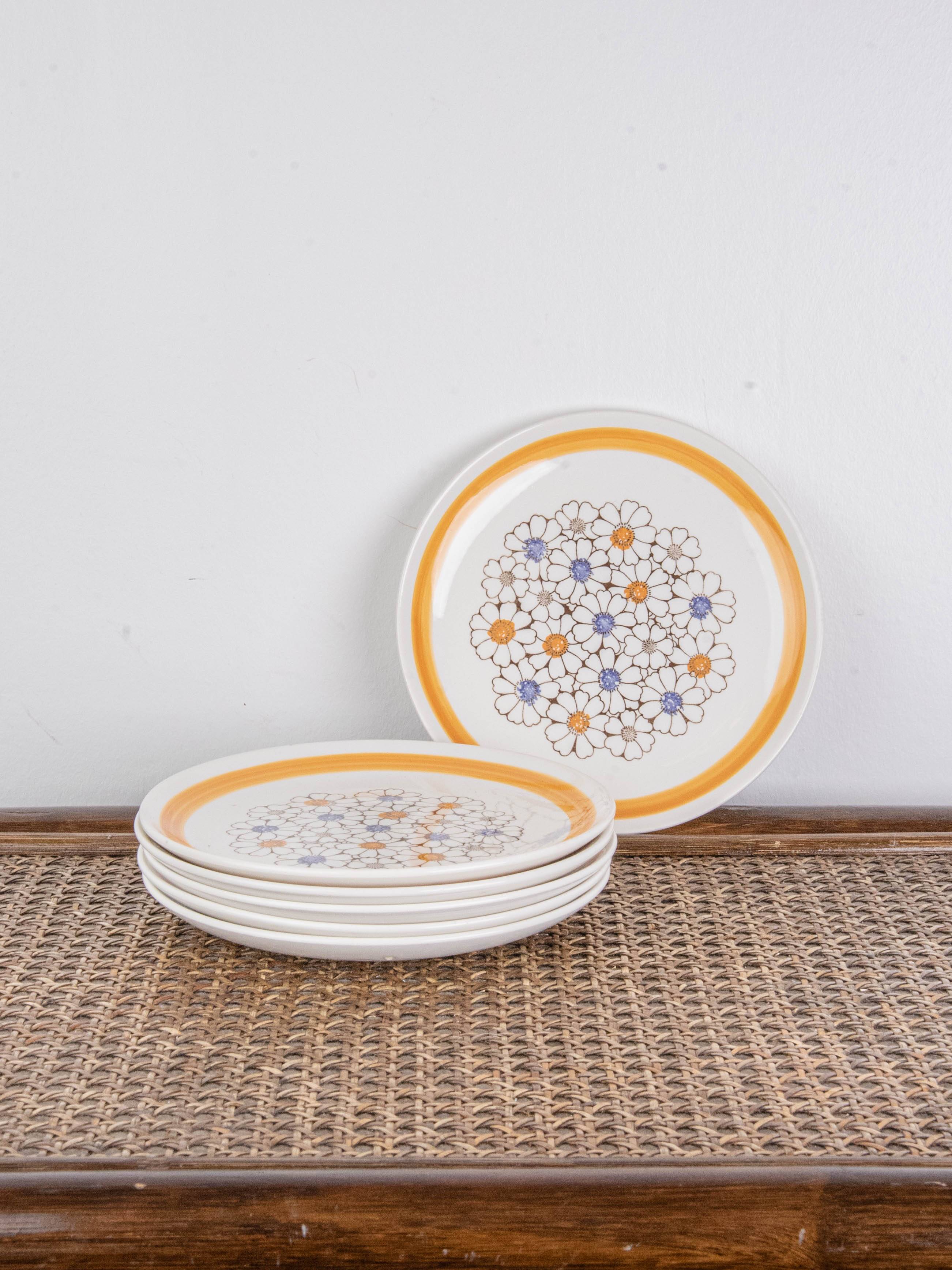 Gien dessert plates