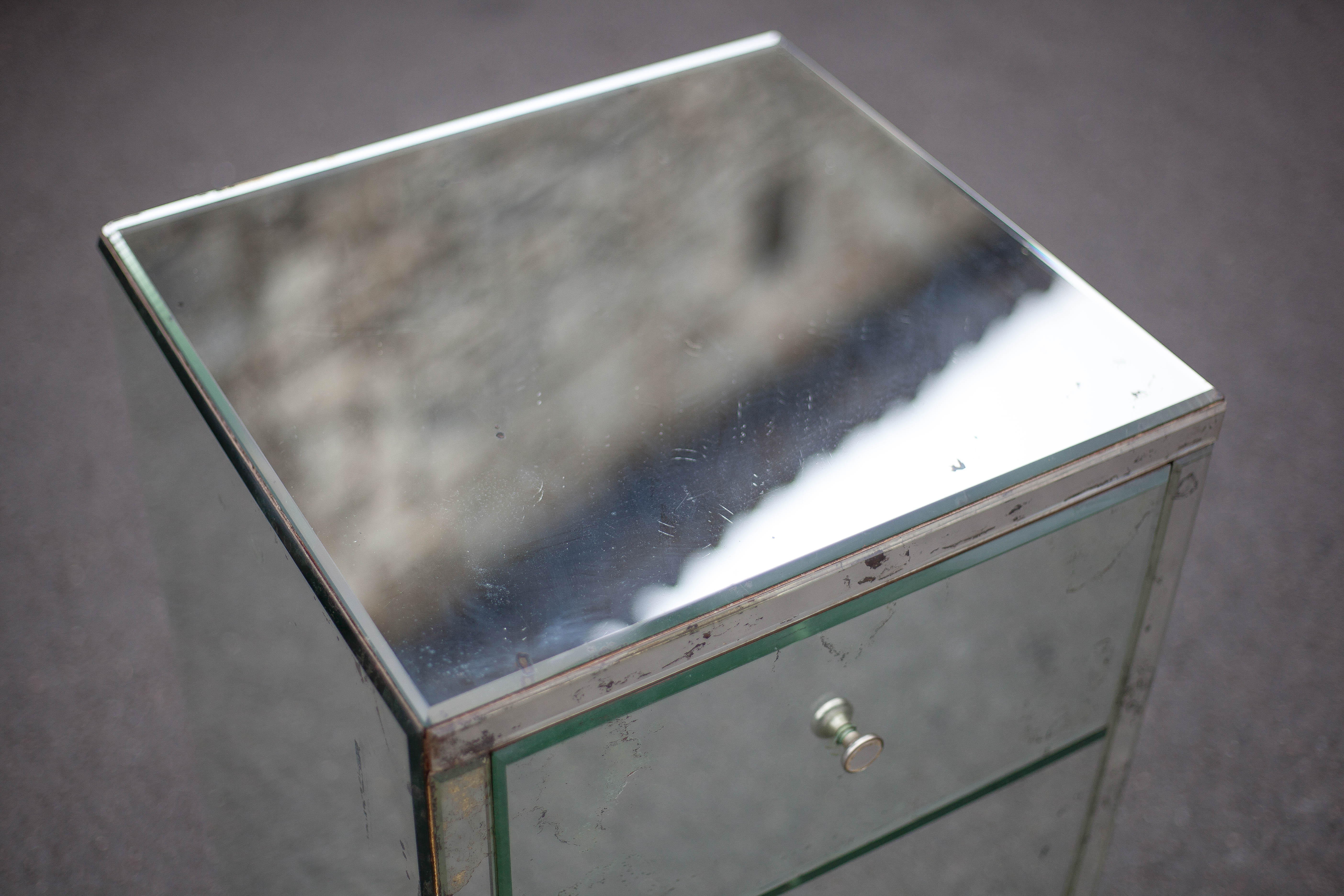 Art Deco mirror chest of drawer