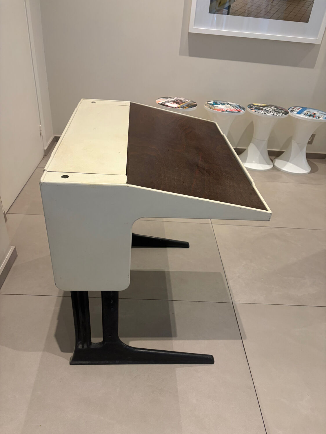 Adjustable desk Luigi Colani