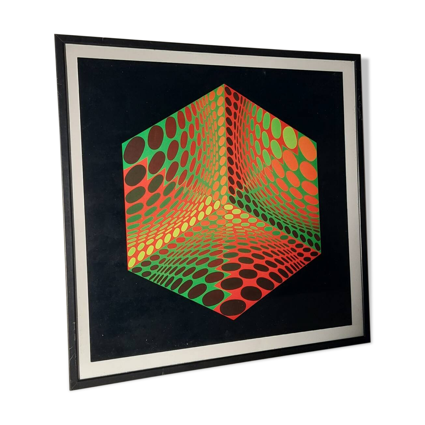 Vasarely original lithograph