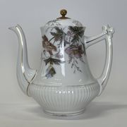 Porcelain coffee service decorated with flowers, The Great Stores of the Louvre